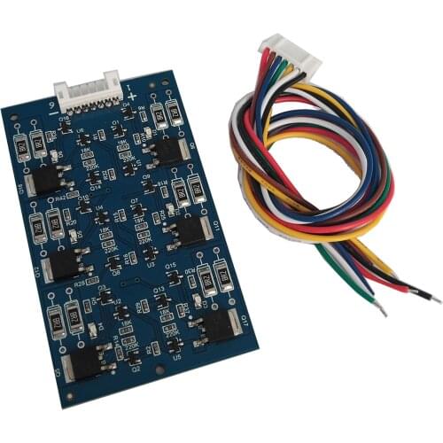 2.7V/16V LTO 6S Balance Board Equalization Circuit Lithium Titanate Battery/Super Farad Capacitor Protection Board