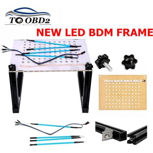 Newest 4pcs/Set LED BDM Frame Probe Pens pins For V7.020 V5.017 V2 Fgtech BDM100 ECU Programmer Tool with free shipping