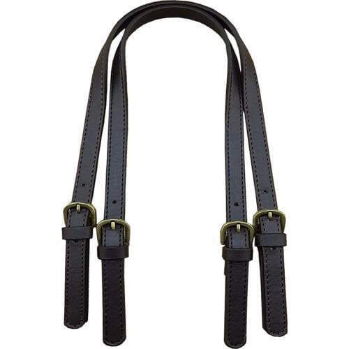 67-71CM Adjustable 1 Pair Bag Handles DIY Bag Belt Split Leather Bolsa Accessories Replacement Shoulder Bag Straps KZ0332