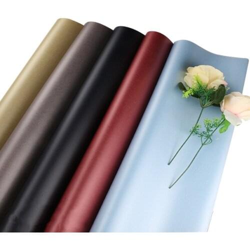 Roll Rose Flower Wrapping Paper Waterproof Florist Bouquet Gift Craft Paper Floral Packaging Material 58cmx10m