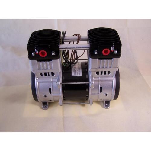 Shanghai Jiebao piston oilless vacuum machine, large flow and high vacuum oil-free vacuum pump AC220V 1500W -90KPa 275L/min