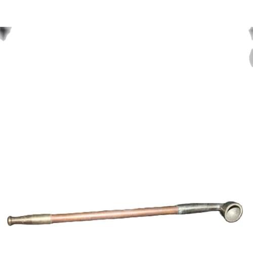 China old Beijing old goods Pure copper and copper rod cigarette pipe