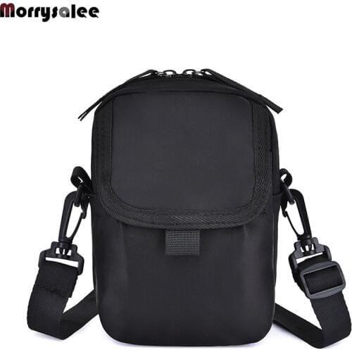Oxford Cloth Single Men Shoulder Bag Multi-function Phone Mens Bags Mini Message Bags