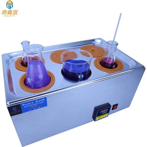 DXY Stainless Steel Water Bath Heating Thermostatic Devices Digital Display Lab Equipment Constant Temperature Thermostat Tank