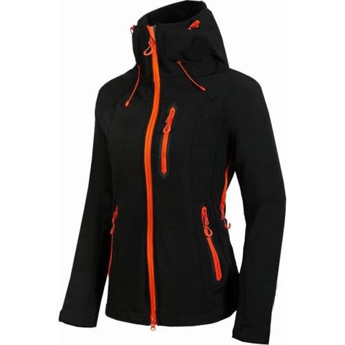 New style ladies outdoor camping mountaineering sports leisure jacket soft shell jacket