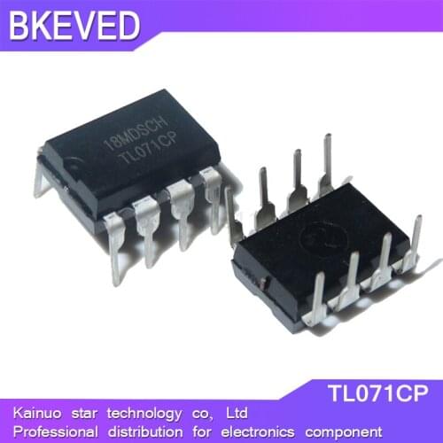 10PCS TL071CP DIP8 TL071 DIP-8 071CP DIP TL071C Operational Amplifier New Original