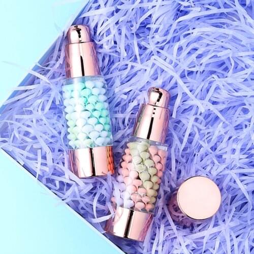 KAN 30ml Three-color Face Base Primer Liquid Shrink Pore FacialMoisturizer Lasting Oil Control Foundation Concealer Makeup Base