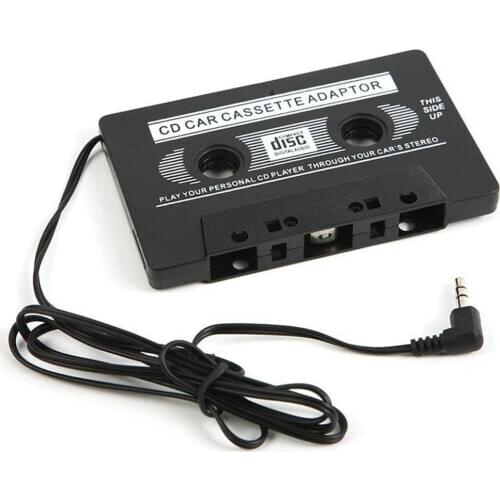 3.5mm Jack Car AUX Cassette Tape Adapter Audio Radio Converter For Phone MP3 MD CD VCD DVD PDA