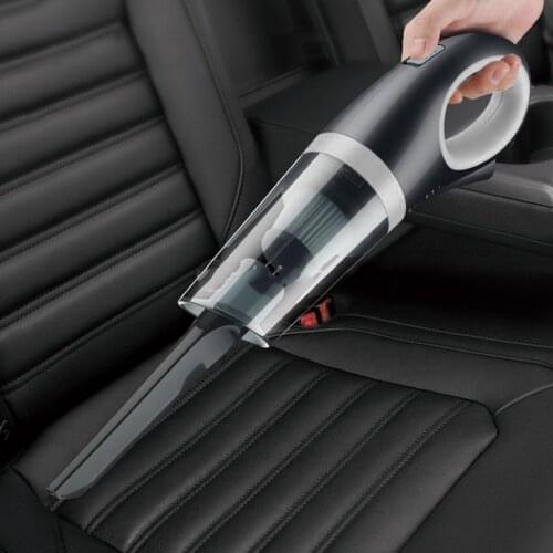 120W Car Handheld Vacuum Cleaner 6000Pa Powerful Cyclone Suction Car Vac Wet Dry Cordless Auto Vacuum Cleaning for Car Home