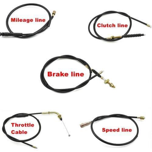 Free shipping for Honda motorcycle CG125 throttle line ZJ125 clutch line cg 125 speed line 125cc mileage line CG150 brake line