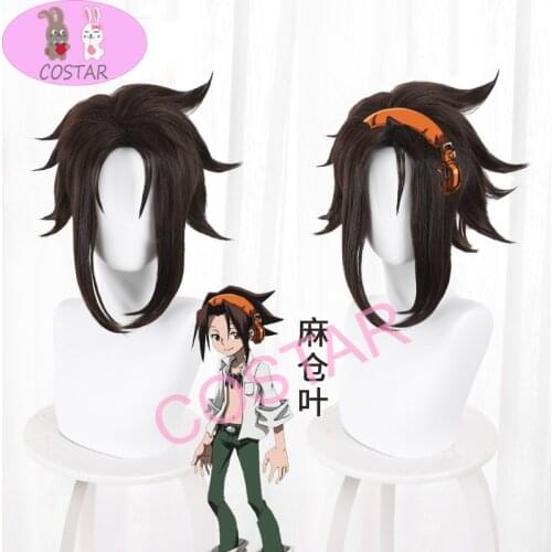COSTAR Anime SHAMAN KING Yoh Asakura Cosplay Wig