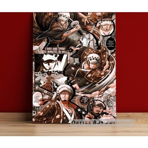 Canvas Anime Xiao Genshin Impact Pictures Home Decoration Paintings Poster HD Prints Wall Art Modular Living Room Framed