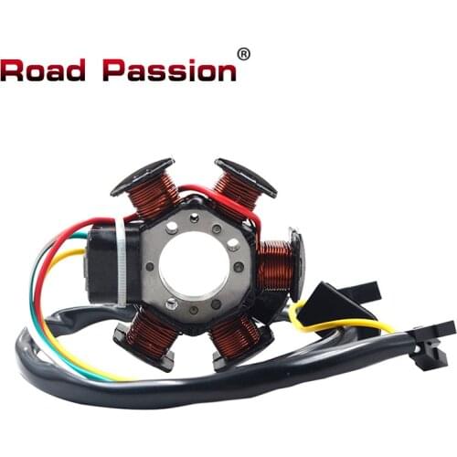 Road Passion Motorcycle Generator Stator Coil For Yamaha DT50 R TZR50 AM6 For Aprilia RS50 RX50 MX50 For Peugeot XP6 XPS XP6S