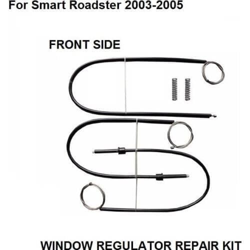 FOR SMART ROADSTER WINDOW REGULATOR REPAIR KIT FRONT RIGHT SIDE 2003 2004 2005