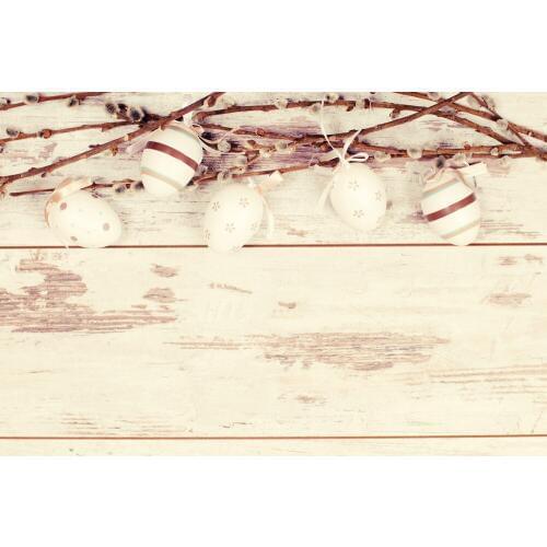 Cross-Wood Backdrop White Eggs Background For Shooting Background Photography Fairy Backdrop E190127A62