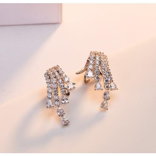 Kuajie sells earrings network celebrity female earrings fashion new plated geometric earrings custom wholesale