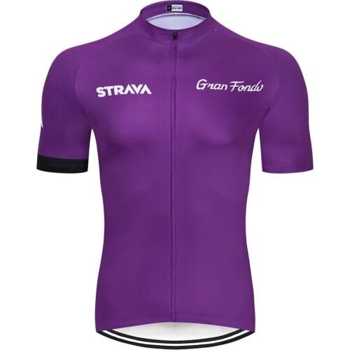 2019 STRAVA Summer Cycling Jersey Short Sleeve Tops Racing Cycling Clothing Ropa Ciclismo mtb Bike Jersey Shirt Maillot Ciclismo