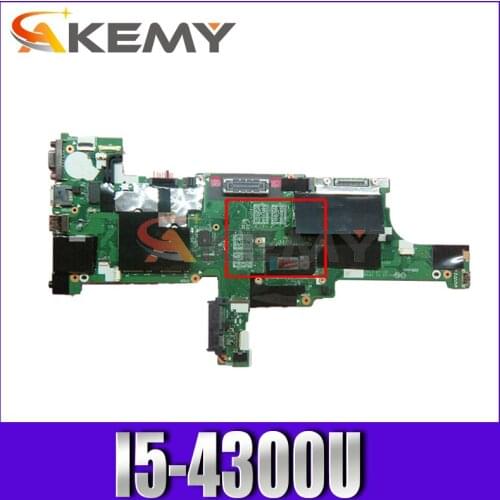 Laptop motherboard For LENOVO Thinkpad T440 I5-4300U Mainboard Core SR1ED VIVL0 NM-A102