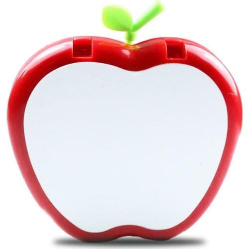 Manicure-Pedicure Set Apple Shape 4 Piece Mirrored