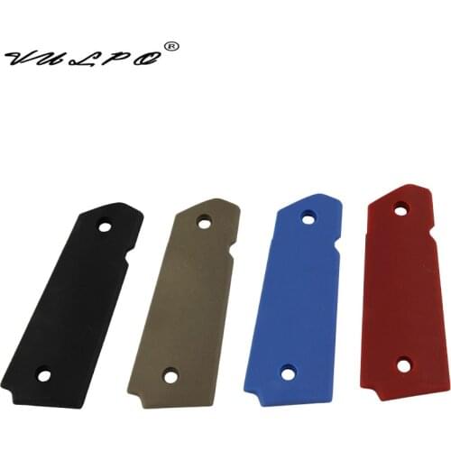 Tactical 1911 Grip Cover for Hunting Pistol 1911 Series BK DE Blue Red