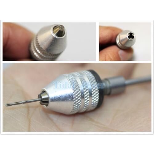 1 set Dental Drill Chuck Burs Adapter Converter for Polishing Machine 2.35mm to any shank