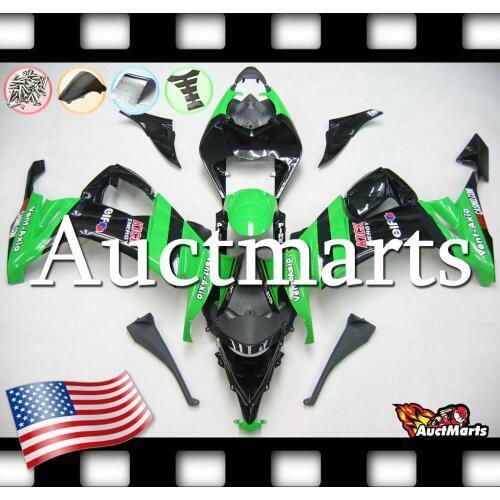 For Kawasaki Ninja ZX10R 08-10 08 09 10 Injection Plastic Fairing Kit (P/N:3j1)