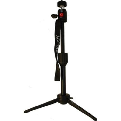 6pcs Kingjoy KT-300+BD-1 Aluminum Mini Folding Adjustable Compact Table Tripod Stand with Ball Head for Camera Phone