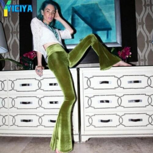 YICIYA Women's Velvet Trousers