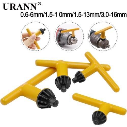 UANN 1pcs T Shaped Spanner Drill Chuck Key Tool Electric Hand Drill Chuck Wrench Tool Part Drill Chuck Keys