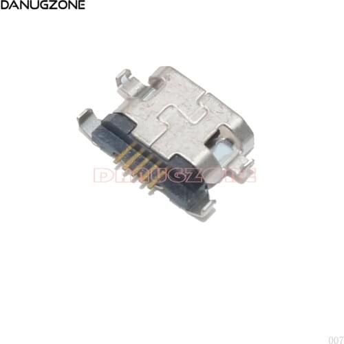 100PCS/Lot Micro Usb Charge Dock Socket Port For Lenovo A670T S650 S720 S820 S880 A830 A850 A800 S939 S658T Charging Connector