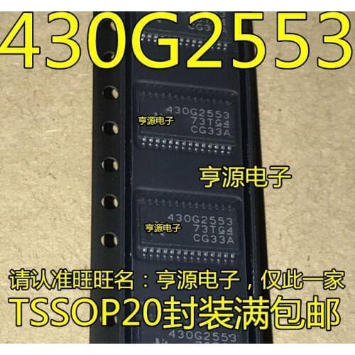 5pieces MSP430G2553 MSP430G2553IPW28R 430G2553 16(MCU)