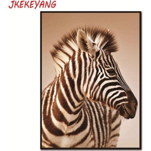 5D DIY square/round Diamond painting zebra Cross Stitch Diamond Embroidery Pattern Rhinestone J2380