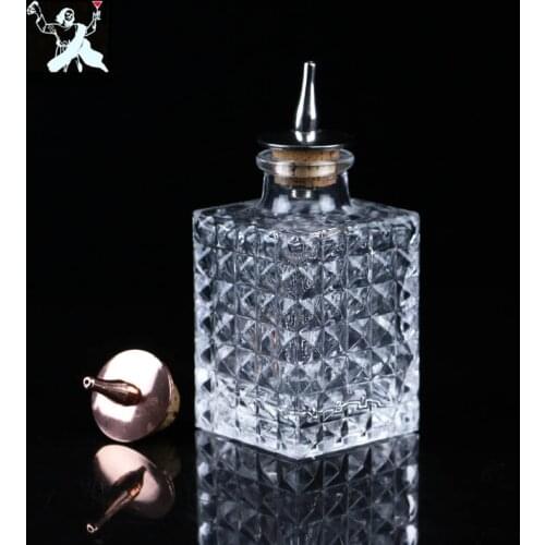 90ml Noble Glass Spray Bitter Dropper Bottle Lead Free Bar Tool Accessory