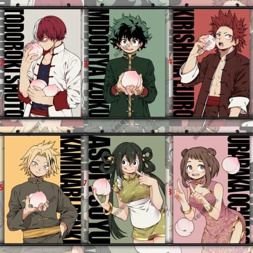 Diamond Painting "Boku No My Hero Academia Anime " Diamond Embroidery Full Square/Round Drill Cross Stitch Kits Home Decor Gift