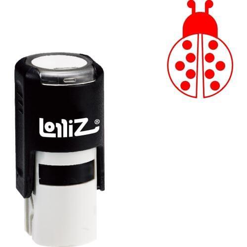 LolliZ Biomorphic Animal Symbol Series Design #70 Self-Inking Rubber Stamp