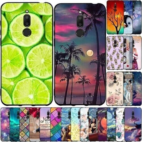 For Meizu M6T Case Flower Animal Cover Silicone Case For Meizu M6T Meizu M 6T Meizu M6 T Bumper Shockproof Phone Case Coque Etui