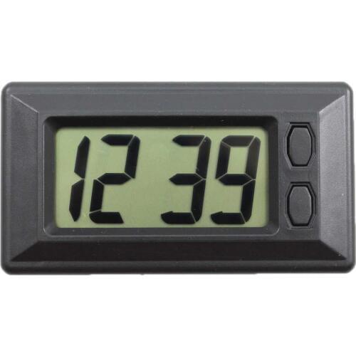 Car Electronic Clock Auto Mini LCD Digital Clock For Toyota Honda Nissan Ford VW KIA Skoda Dashboard Etc Car Accessories 2019
