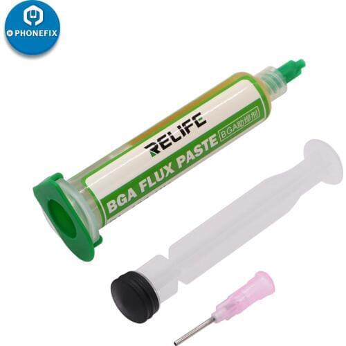 RL-422-IM 10CC Lead-free Halogen-free Solder Paste for Phone Motherboard BGA Soldering Repair Safety Environmental Protection