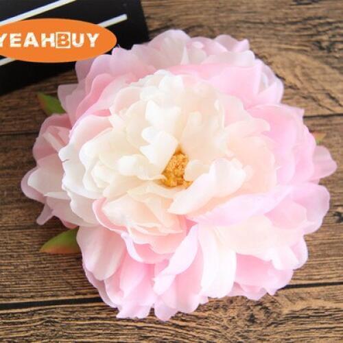 7 colors 100pcs 15CM Artificial Flowers Silk Peony Flower Heads DIY Wedding Party Decoration Supplies Fake Home Decorations
