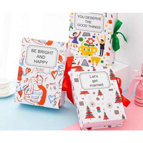 China supplier custom design magnetic flat folding gift box,Custom folding necklace jewelry paper packaging gift box ---XP0703