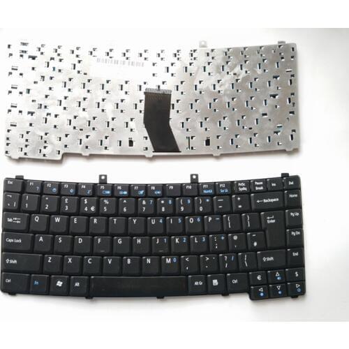 UK Black New English laptop keyboard For Acer TM 2427 2440 TM2440 zL1 3273 4120 4220 4002 TM4001 4001 4500 8000 8100