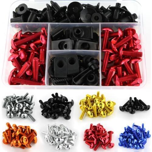 M6 M5 Screw Nuts Fit For Yamaha MT-07 MT07 FZ07 Tracer MT09 MT-09 FZ-09 2014-2019 Motorcycle Fairing Bolts Kit Faring Clips