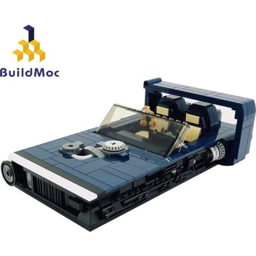 Land Speeder Solo Speeder Aircraft Competition M-68 A-A4B Championship Game Boy Plane Model Building Block Educational Toy