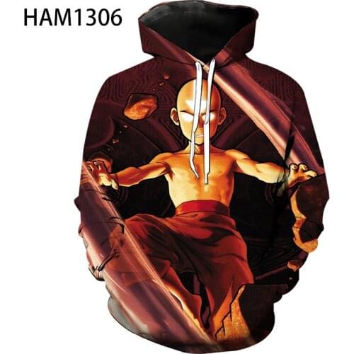 Avatar new Hoodie Boys' and girls' Sweatshirt Animation 3D printing leisure youth cool fashion street Pullover