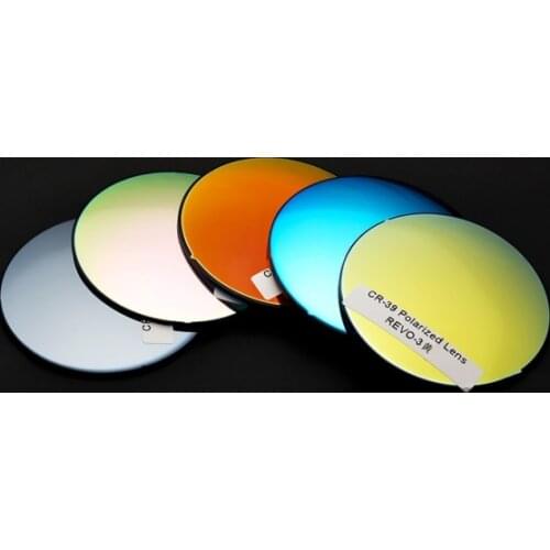 A Pair Polarized Optical Lens Mirrored Tinted Lens Prescription Myopia Presbyopia Scratch-Resistant 1.50 1.61 1.67 Index