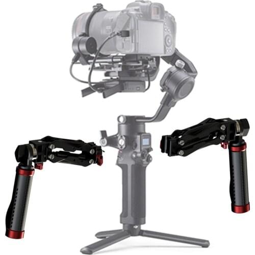HONTOO Load 5.5kg Gimbal Dual Handle Hand Grip FOR DJI RONIN MX S RS2 RC2 Handheld Gimbal stabilizer