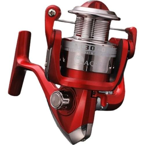 Red NL1000-6000 Fishing Reel Fishing Reel Fishing Rod Reel Fishing Reel Plastic Wire Cup Baitcasting Reels Spinning Wheel 5BB