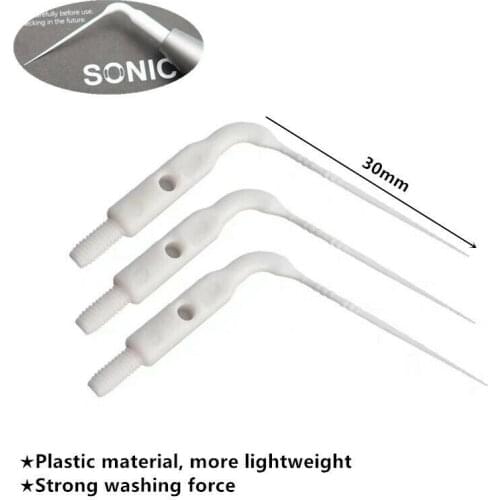 50pcs/Lot Dental Plastic Sonic Powered Endo Irrigation Tips For KaVo NSK Air Scaler Handpiece Irrigator Tip