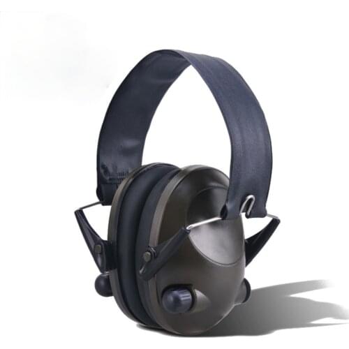 TAC 6s Smart Sound Insulation Tactical Electronic Shooting Earmuff Outdoor Anti-noise Headset Concelling Reduction Headphone