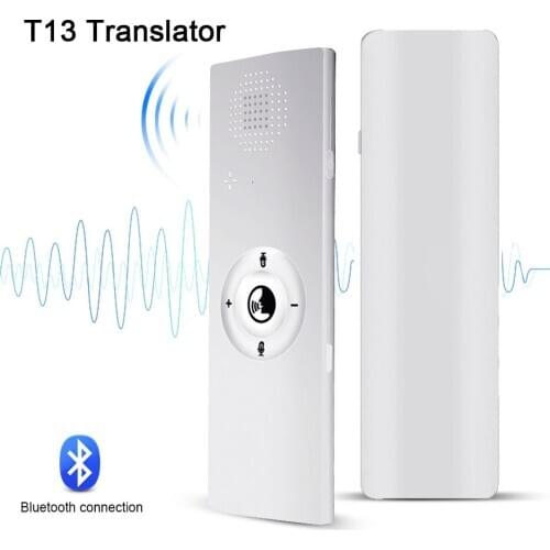 T13 Real Time Intelligent Translator Two-Way Instant Voice Translators 40 Language Speech Smart Translation for Travel Business